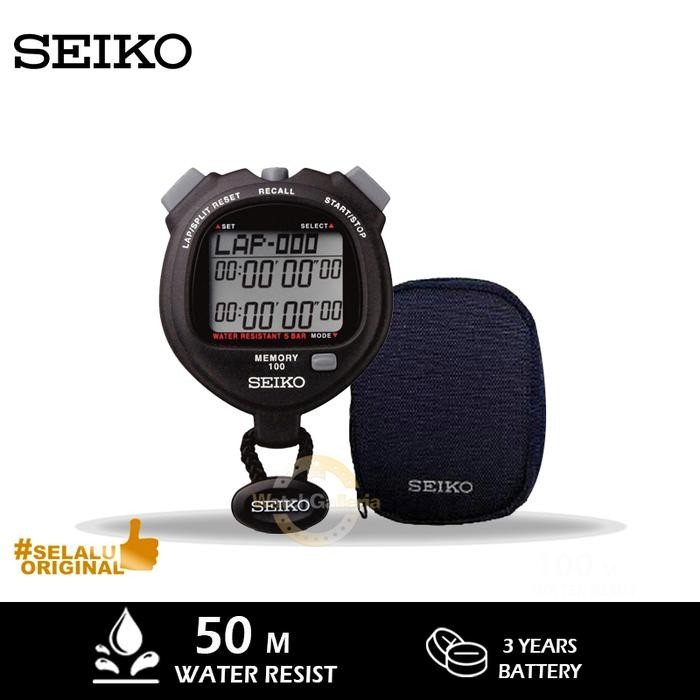 Stopwatch Seiko S23601P1 S23601 Original Murah