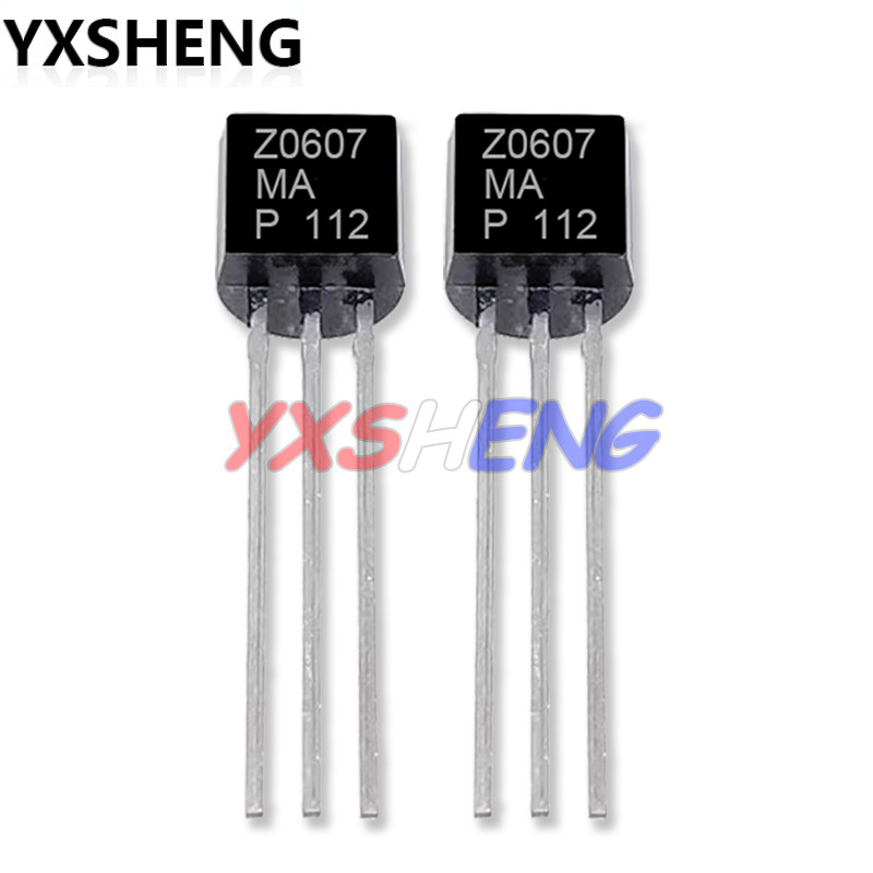 50PCS Z0607MA Z0607 TO-92 TO92 TRIAC 0.8A 600V Chip