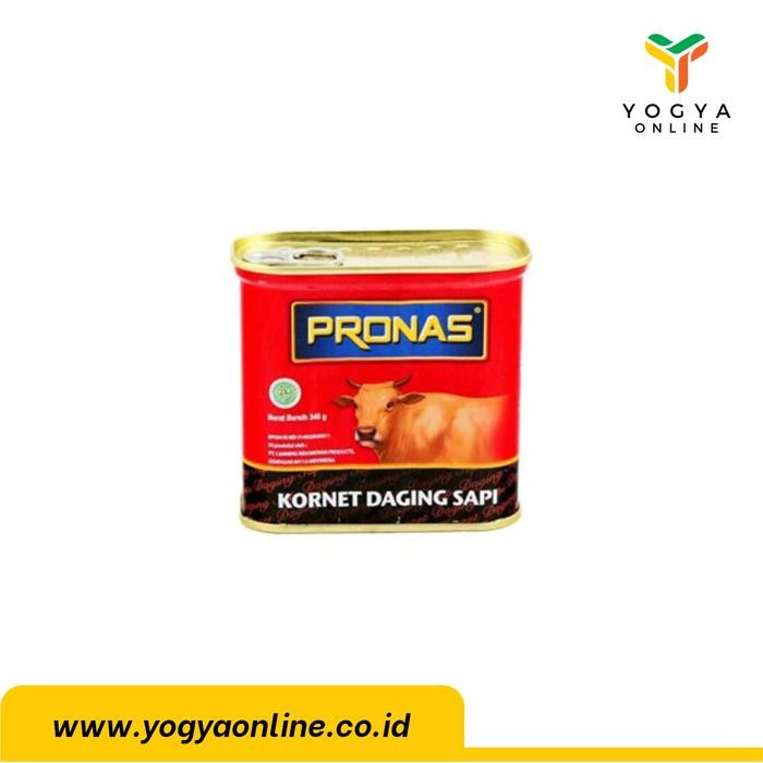 

Promo PRONAS Corned Beef Kornet Sapi 340gr Kaleng