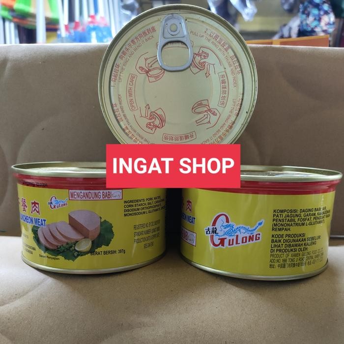 

Promo Gulong Pork Luncheon Meat Ham Kaleng 397gr