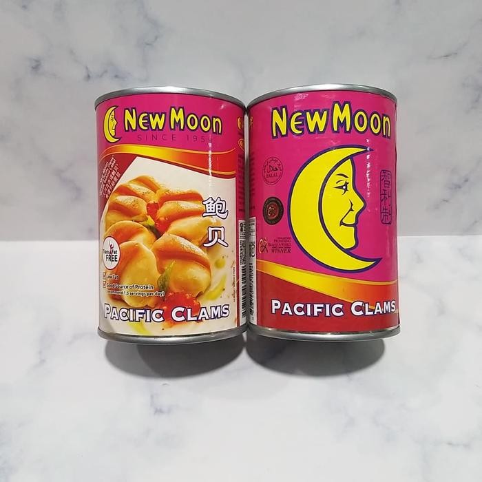 

Promo New Moon Pacific Clams Kerang Kaleng Premium Import
