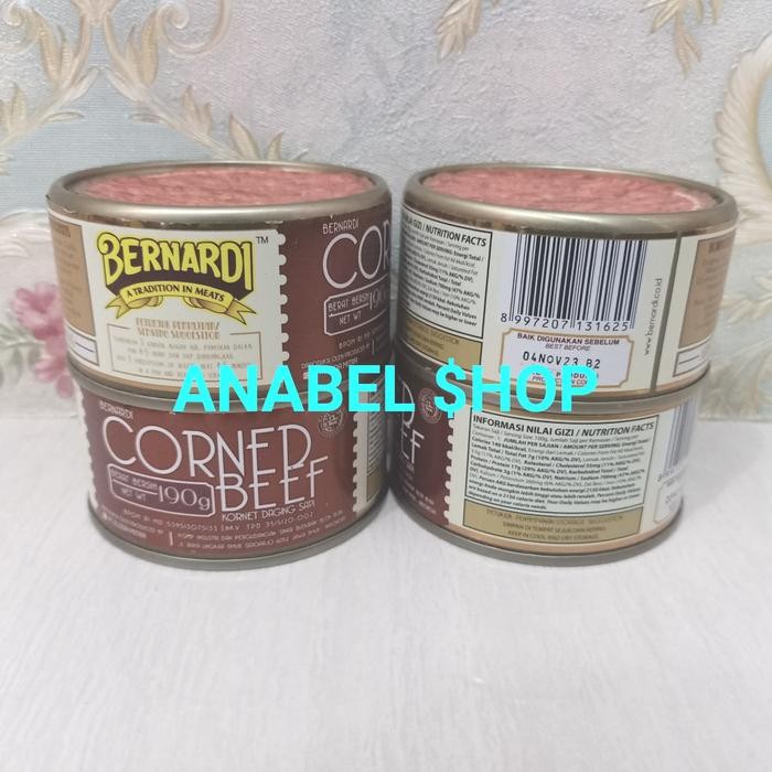 

Promo Bernardi Corned Beef 340gr Kornet Daging Sapi Halal
