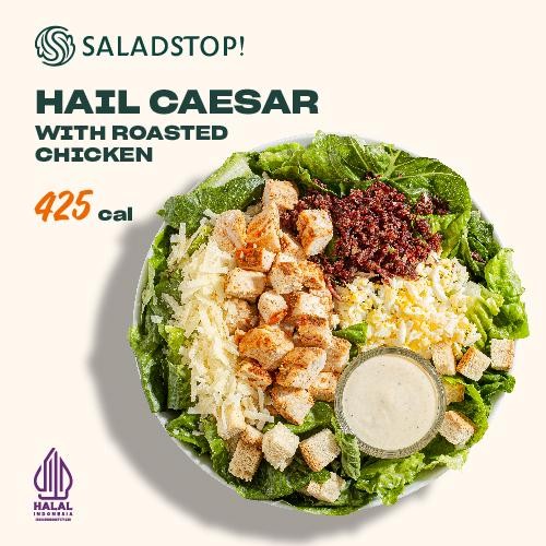 

Baru SaladStop! Hail Caesar with Roasted Chicken Salad Healthy
