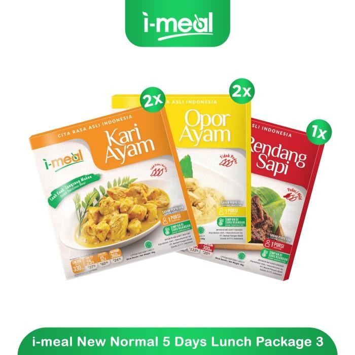 

Baru I-meal New Normal 5 Days Lunch Package 3
