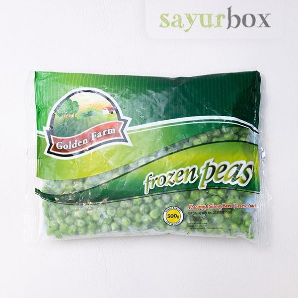 

Baru Golden Farm Green Peas 500gr Sayurbox