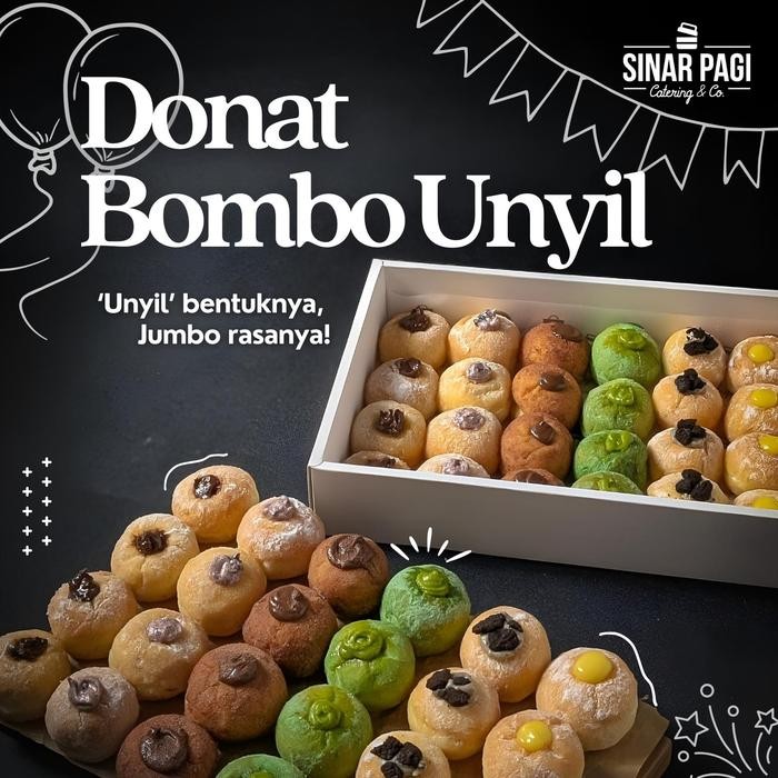 

Baru Donat Bombo Unyil Sinar Pagi - Camilan Mini Manis