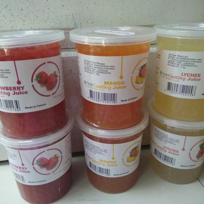 

Baru Popping Boba Coating Juice 1kg - Topping Minuman