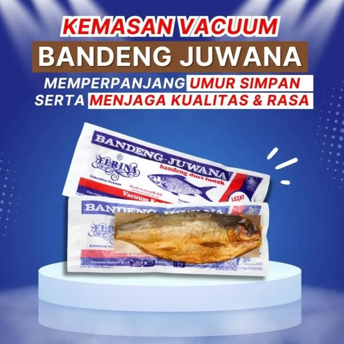 

Baru Bandeng Presto Juwana Elrina Vacuum Kering - Oleh-Oleh Semarang