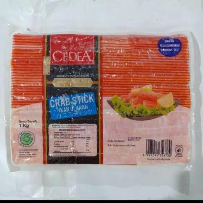 

Baru Cedea Crab Stick 1kg - Seafood Siap Masak