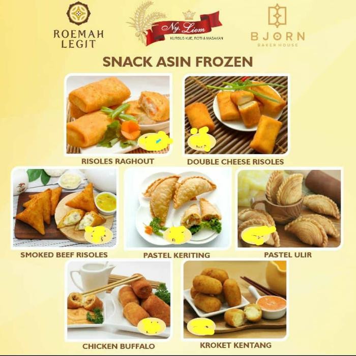 

Baru Snack Asin Frozen Ny Liem - Cemilan Gurih Siap Saji
