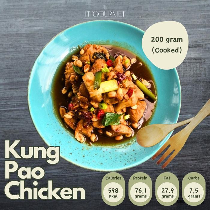 

Baru Protein Ready to Eat Kung Pao Chicken Low Cal - Healthy Meal