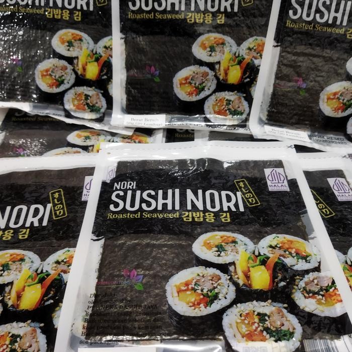

Baru Sushi Nori / Sakao Nori 50 Lembar Halal