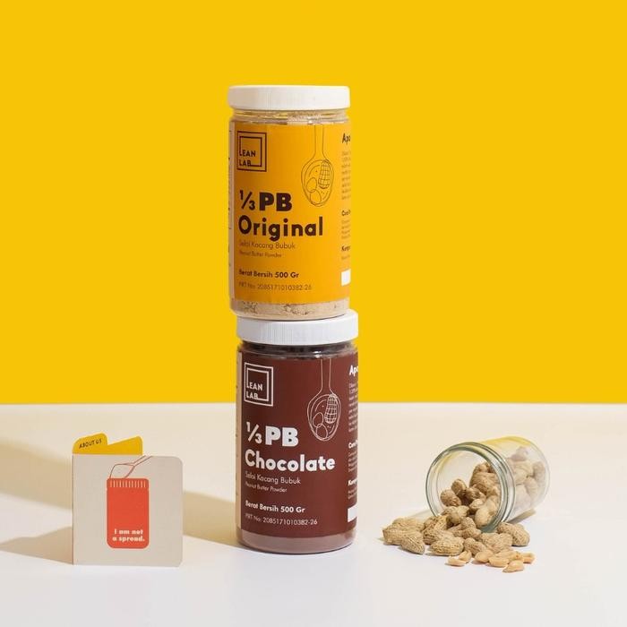 

Lean Lab Peanut Butter Powder Twin Pack 500gr x2