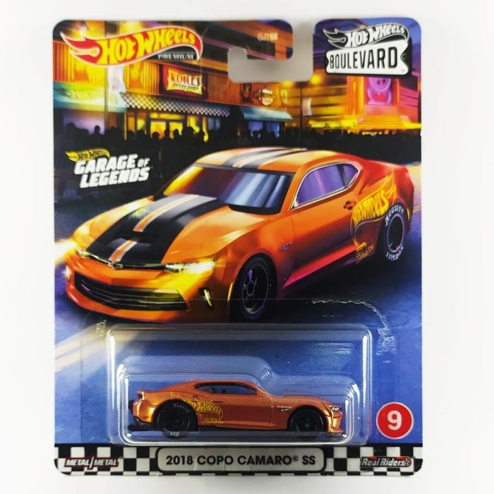 Hotwheels Premium 2018 Copo Camaro Ss Hot Wheels Boulevard
