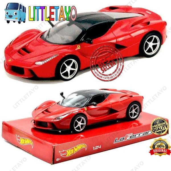 Hotwheels La Ferrari Laferrari Merah Skala 24 599Xx Enzo F12 Promo