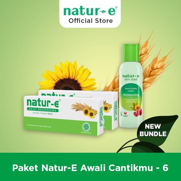 XPFG Natur-E Paket Awali Cantikmu - 6 - Paket Skincare & Vitamin