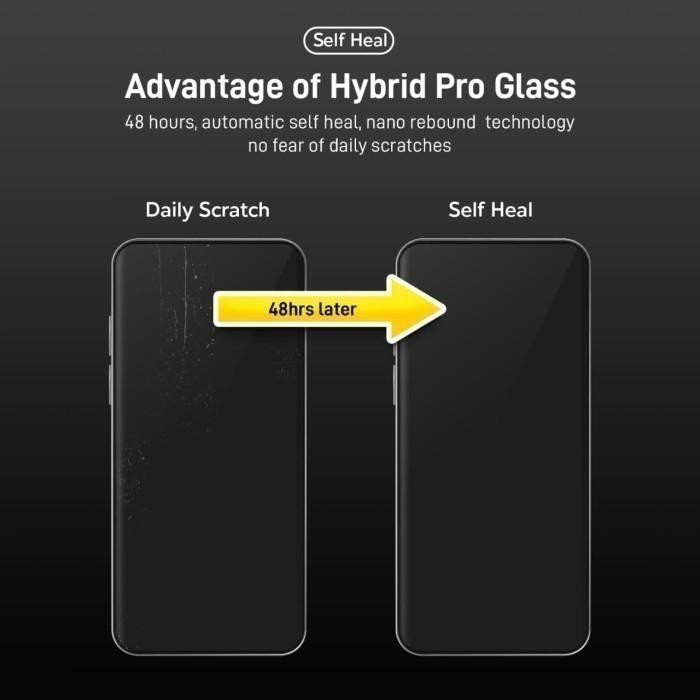 Uneed Hybrid Pro Iphone 13 Anti Break Full Cover -Bukan Tempered Glass