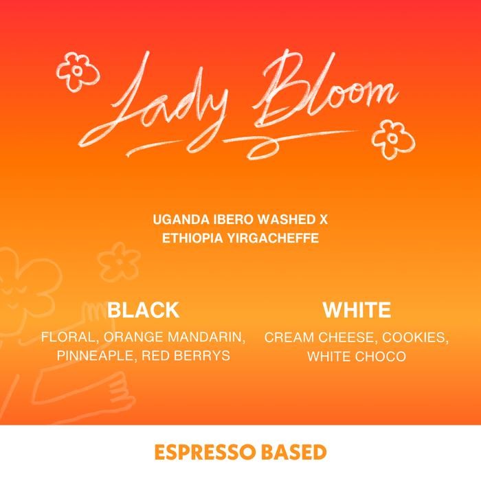 

Lady Bloom Blend Arabica Signature Espresso Speciality Coffee Floral Aromatic