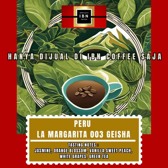 

Kopi Peru La Margarita 003 Geisha A Rare Elegance* - Arabica Coffee