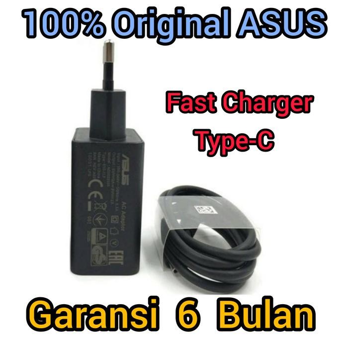 Tersedia Asus Zenfone 9 Fast Charger + Kabel Data Type-C Original