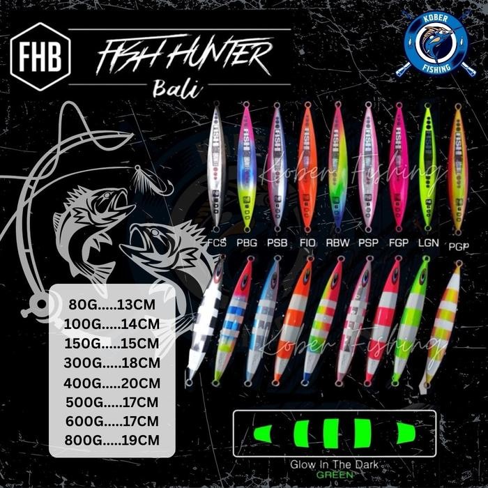 Metal Jig Fish Hunter Bali 600Gr