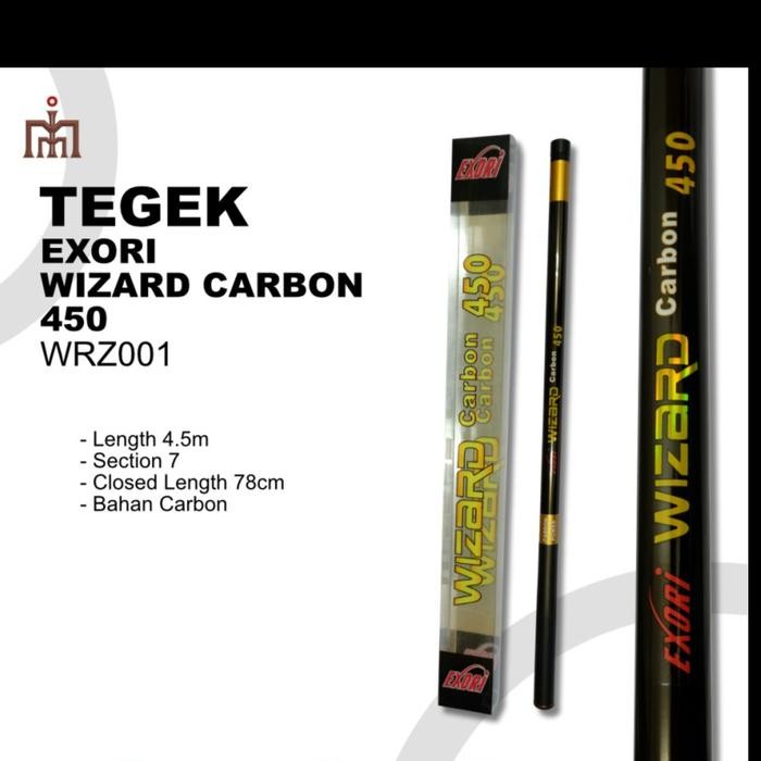 Joran Tegek Exori Wizard Carbon 450 540 Cm