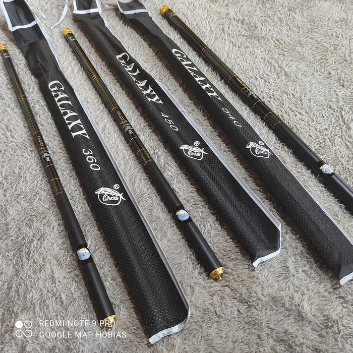 Action Kaku .....Joran Pancing Tegek Orca Galaxy 360. 450. 540