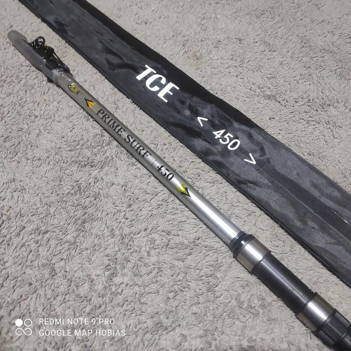 Joran Pancing Laut Telescopic Tce Prime Surf 390. 450