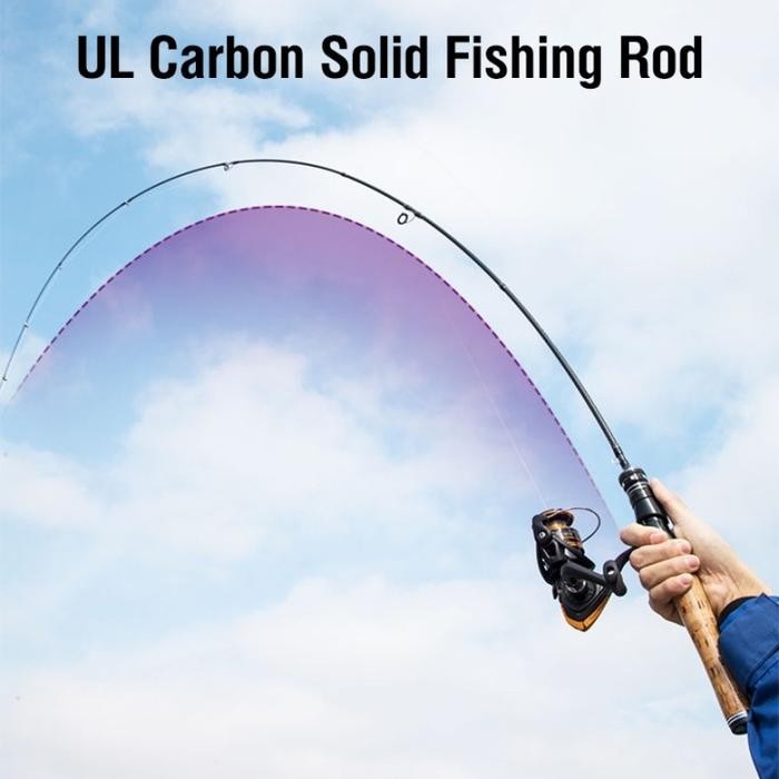 Carbon Fiber Joran Pancing Ultralight Strong Elasticity Lure Rod Bahan Serat Karbon Ultra Ringan