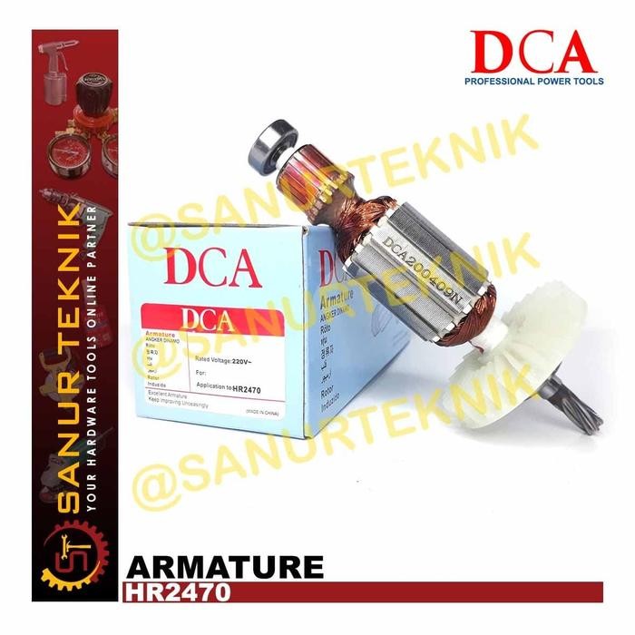 Terbaru Armature Dca Makita Hr2470/ Angker Makita Hr 2470