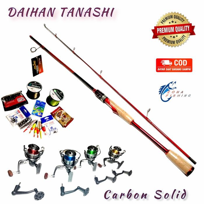 1 Set Joran Laut Full Carbon Daihan Tanashi Pancing Mewah