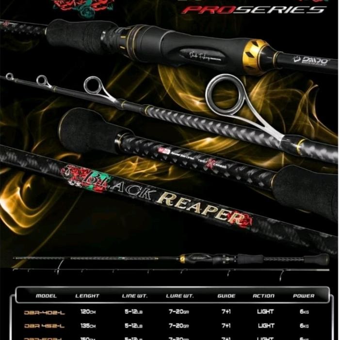 Joran Pancing Daido Black Reaper Pro Series Fuji