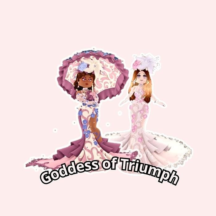 Goddess Of Triumph Set&Parts Royale High Murah