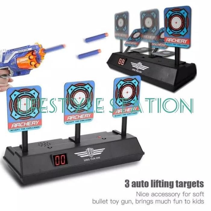 Sasaran Tembak Elektrik Untuk Tembakan Mainan Nerf Gun