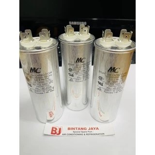 

Capasitor ac 25 uf mikro MC capacitor ac 1/2pk 3/4pk 1pk