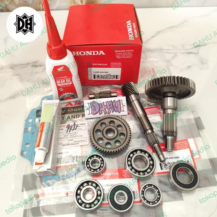 Paketan Gigi Rasio Honda Beat Esp Scoopy Esp Vario 110 Esp Kode-K44