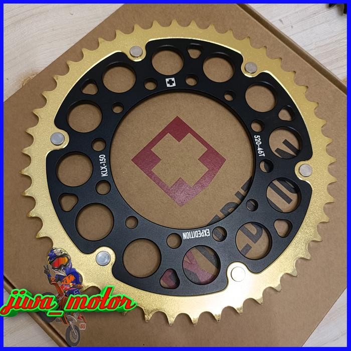 GEAR BELAKANG KLX DTRACKER 150 EXPEDITION 520 UKURAN 44 48 50 51 52