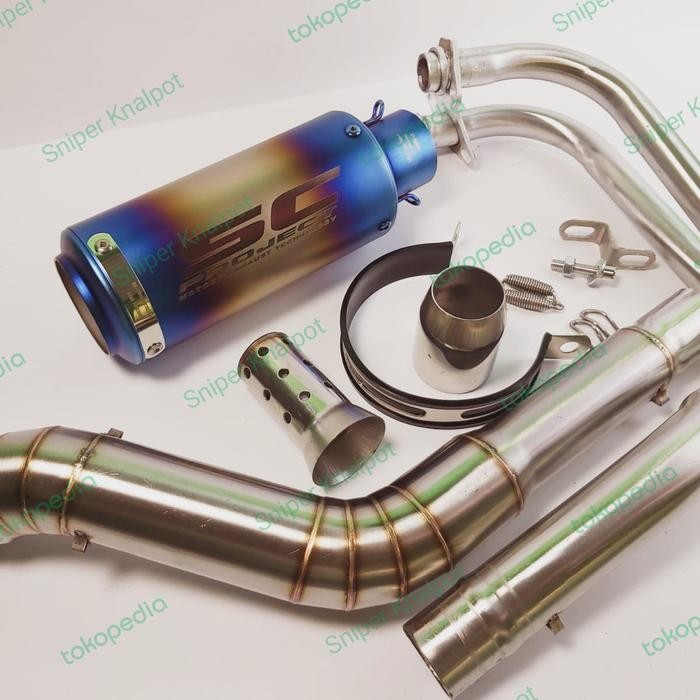 Knalpot Sc-P Import Ninja 250 R25 Mt25 Cbr250Rr Rr Mono