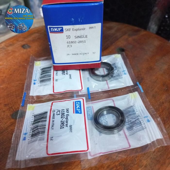 Bearing/laher/laker 61802 2RS C3/6802 RS/6802 SKF