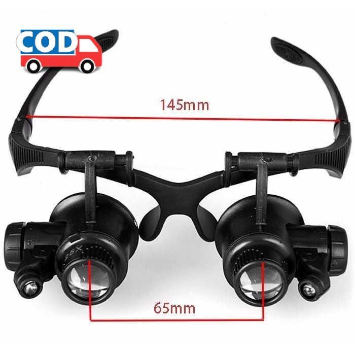 

(Allthebest) Kacamata Pembesar Servis Hp Elektronik Mikroskop Magnifier 25x Service Objek Kecil