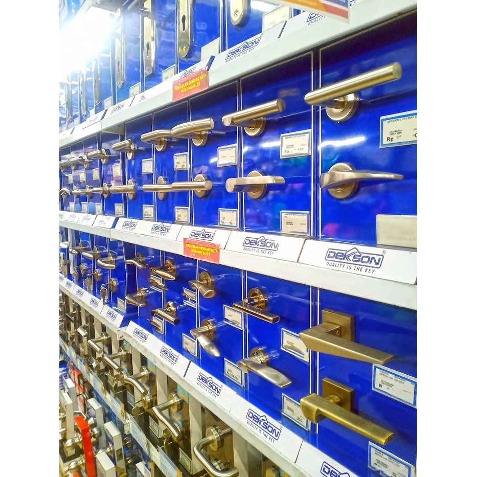 TERBARU DEKKSON - GAGANG PINTU / DOOR LEVER HANDLE LHTR 0003 / 003 SSS TERMURAH
