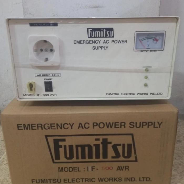 Fumitsu If 500 Avr Emergency Ac Power Supply Inverter 24 Volt