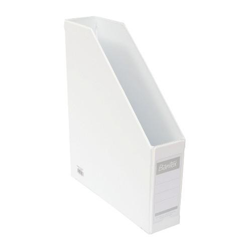 

1YFS Bantex Magazine File (Box File) A4 7Cm White 4010 07