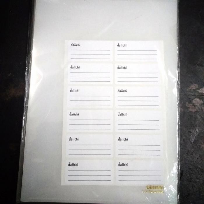 

ID MAP L BENING /CLEAR SLEEVE DAICHI F4 9002