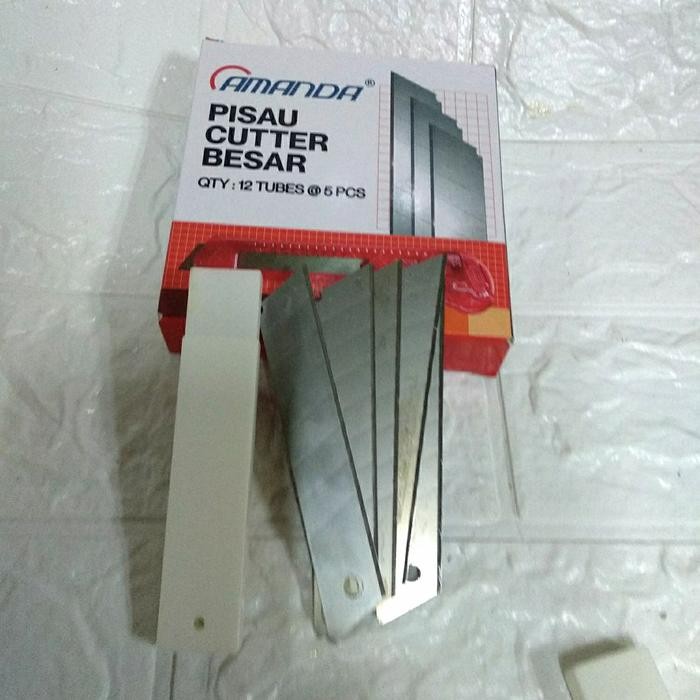 

ID ISI CUTTER L150 BESAR AMANDA PER PACK 12 TUBE