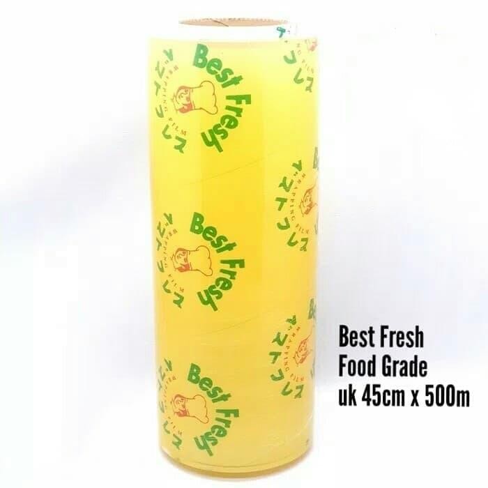 

ID PLASTIK WRAPPING FILM MAKANAN UKURAN 45CM X 500M - MEREK BEST FRESH