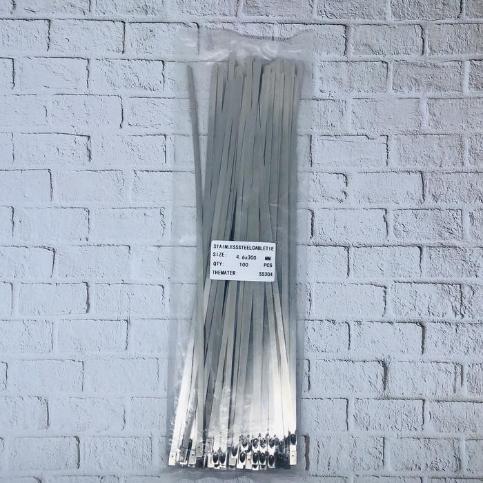 

ID HZ STAINLESS STEEL CABLE TIES 4,6 X 300 MM SS304