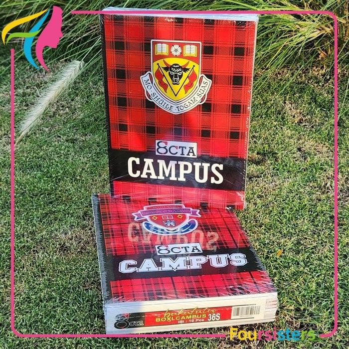 

ID [FS] 10PCS BUKU TULIS OCTA CAMPUS 36 LEMBAR DAN BUKU TULIS SEGITIA QUARTO PAPER STATIONERY