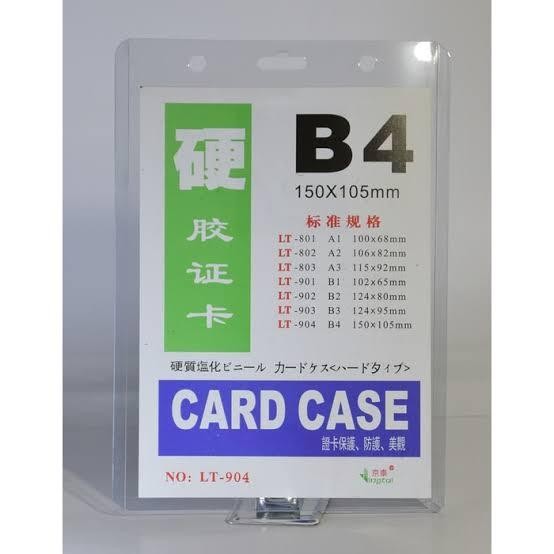 

ID PLASTIK ID CARD / NAME TAG / CARD CASE B4