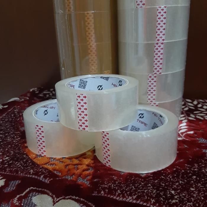 

ID PROMO LAKBAN 45 MM X 100 YARD 1DUS= 72ROLL HP TAPE HUSUS GOJEK/GRAB